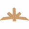 Ekena Millwork Alberta Smooth Timber Gable Bracket, Western Red Cedar, 48"W x 32"H x 1 1/2"D x 5 1/2"F, 16/12 Pitch GBW048X32X0206ALB00SWR - alternate 4